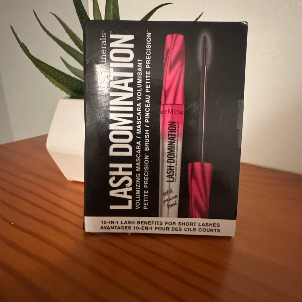 NIB BareMinerals Lash Domination Volumizing Mascara Mini / Deluxe Sample